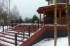 Террасная доска для лестниц.